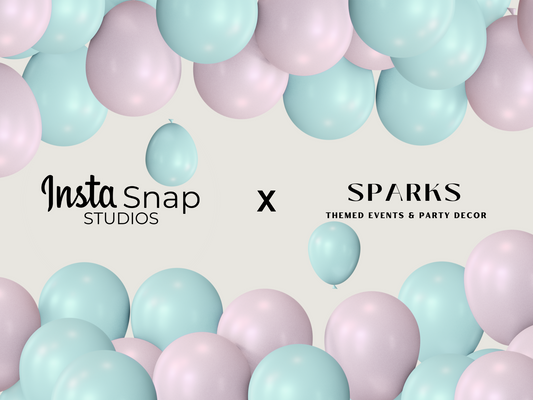 Big News: Insta Snap Studios x Sparks Party Decor
