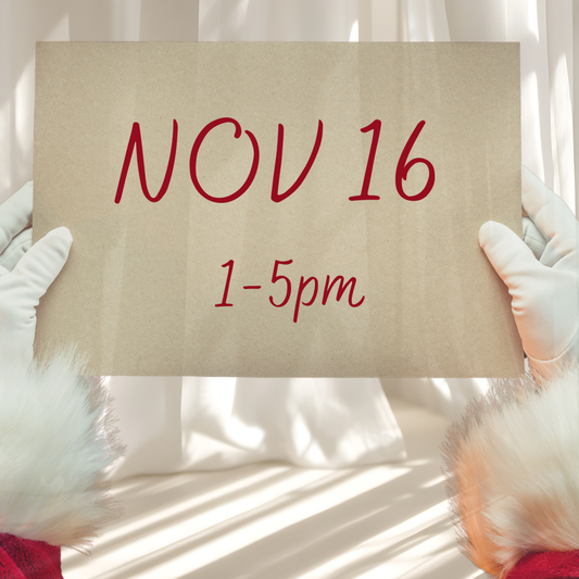 Santa Portraits NOV 16 1-5 PM