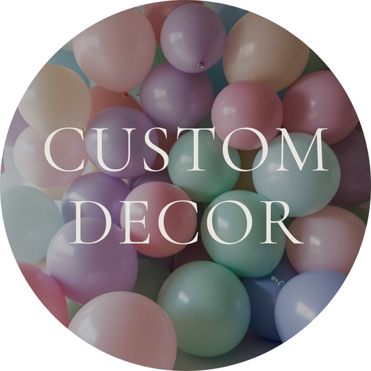 Custom Decor Package